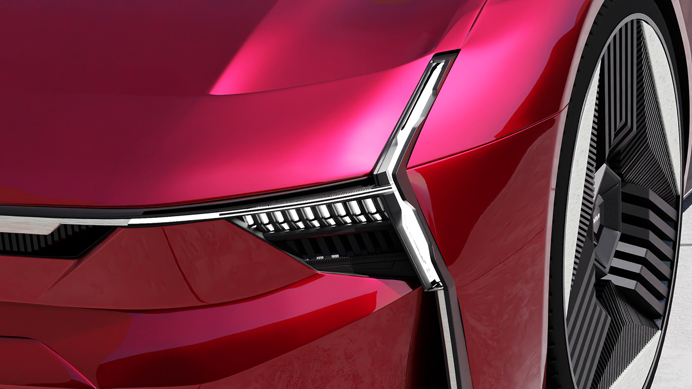 KIA EV5，conceptual design，automobile，vehicle，