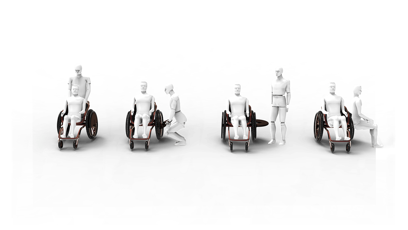 product design，industrial design，wheelchair，healthy，