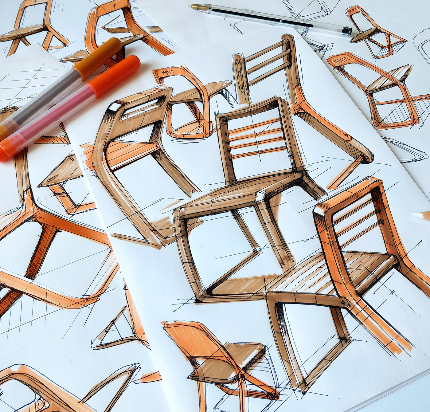 Hand drawn，sketch，product design，industrial design，