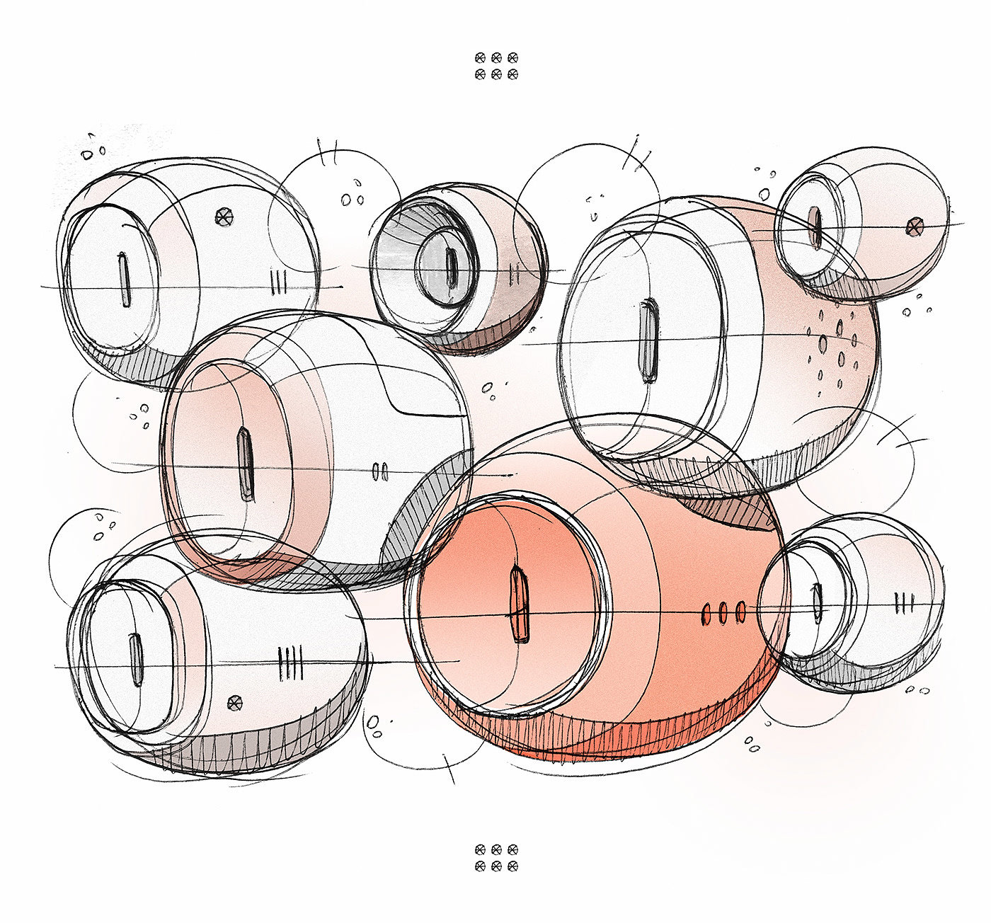 Hand drawn，sketch，product design，industrial design，