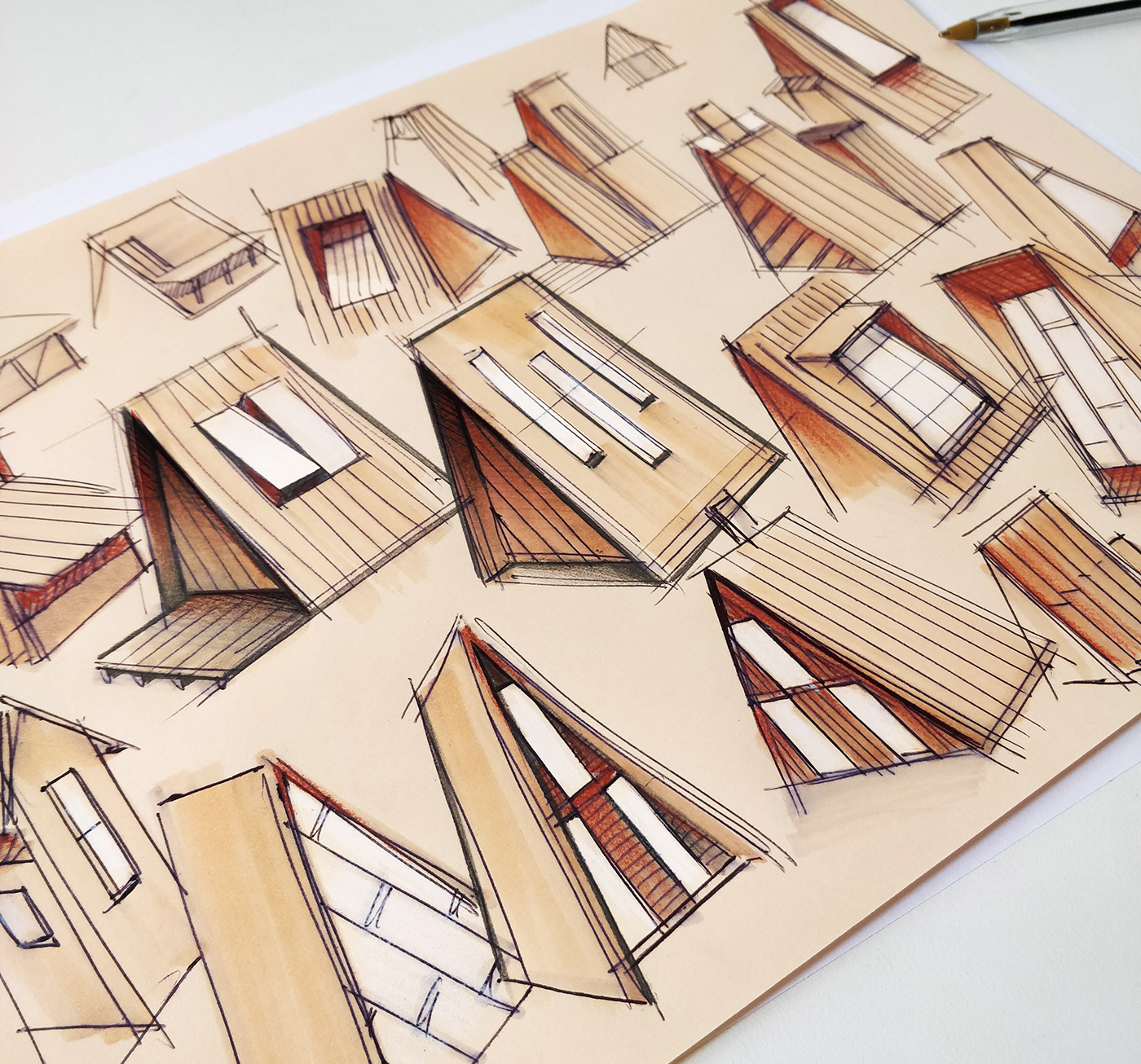 Hand drawn，sketch，product design，industrial design，