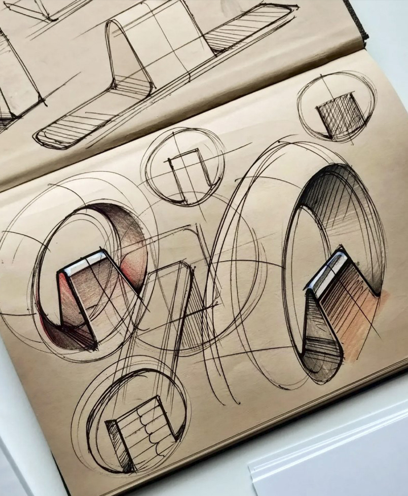 Hand drawn，sketch，product design，industrial design，
