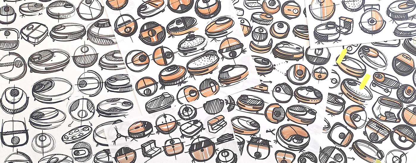 Vacuum cleaner，3d，cgi，industrial design，robot，intelligence，Sweeping robot，