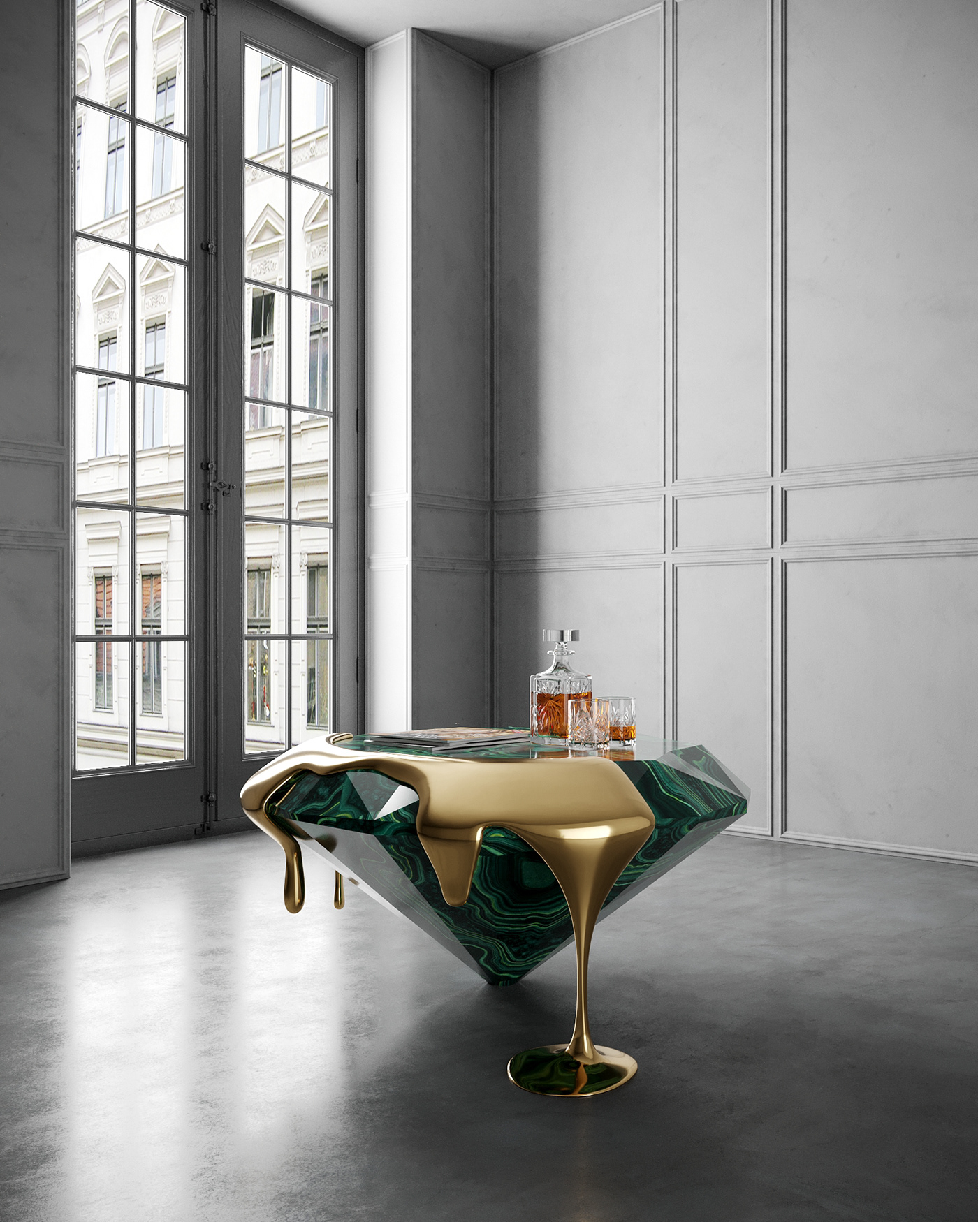 Nima Akbari，Sierra coffee table，product design，Sierra coffe table，