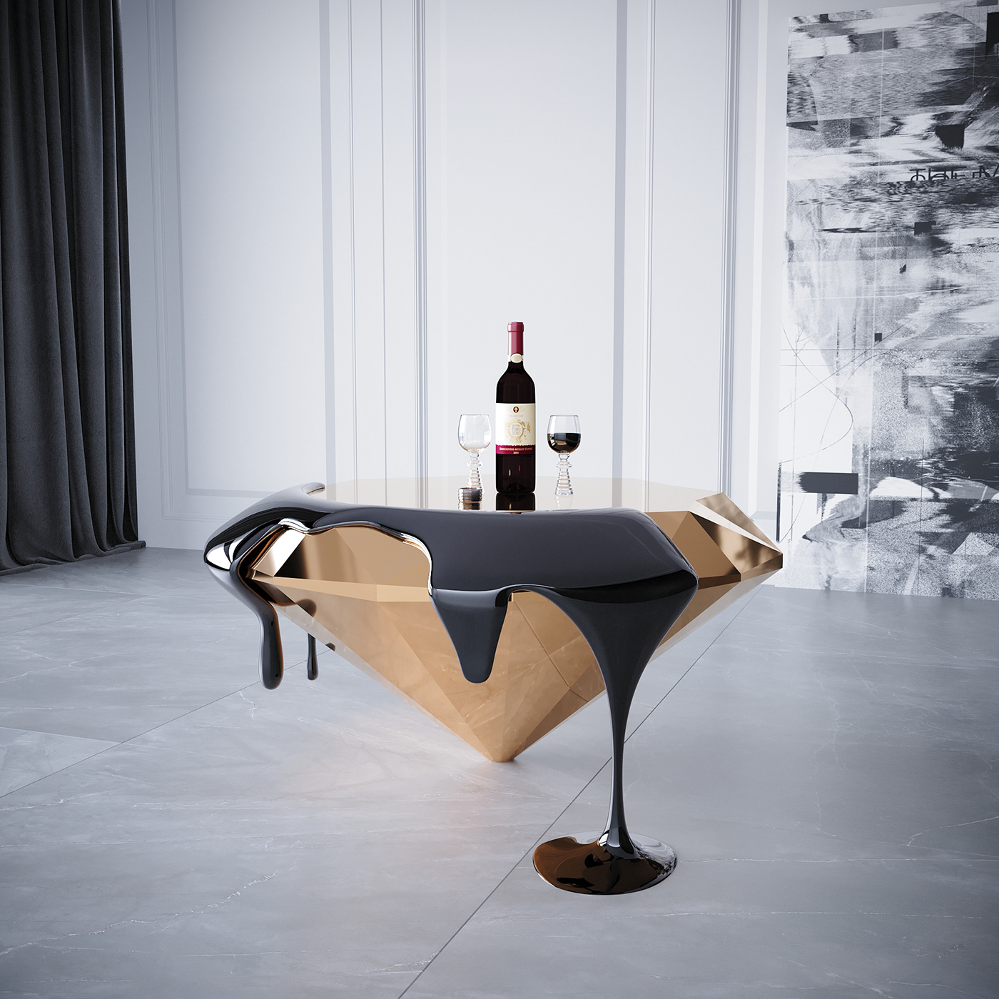 Nima Akbari，Sierra coffee table，product design，Sierra coffe table，