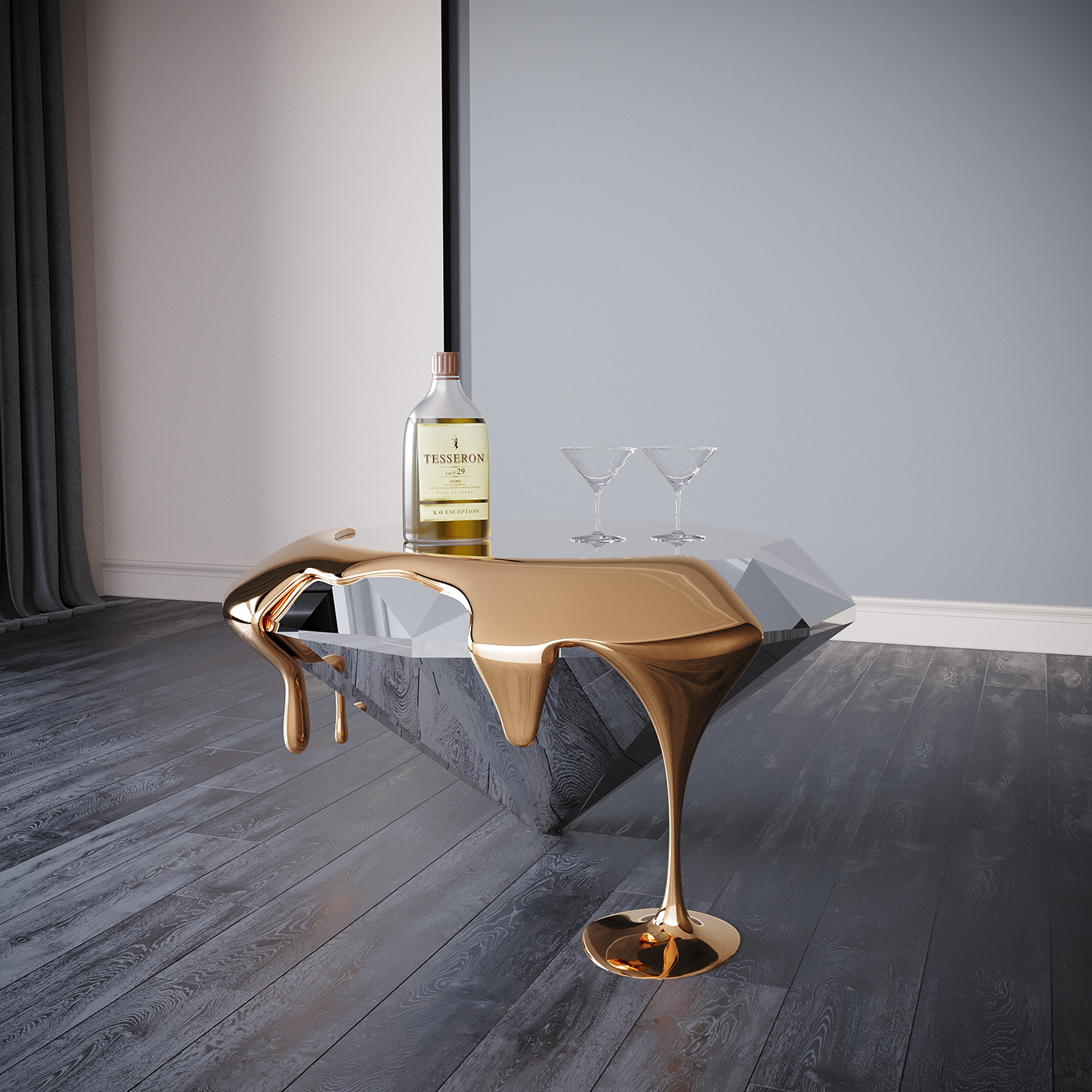 Nima Akbari，Sierra coffee table，product design，Sierra coffe table，