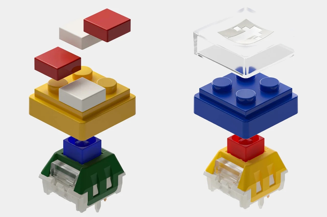 MelGeek Pixel，Mechanical keyboard，Digital accessories，Lego，