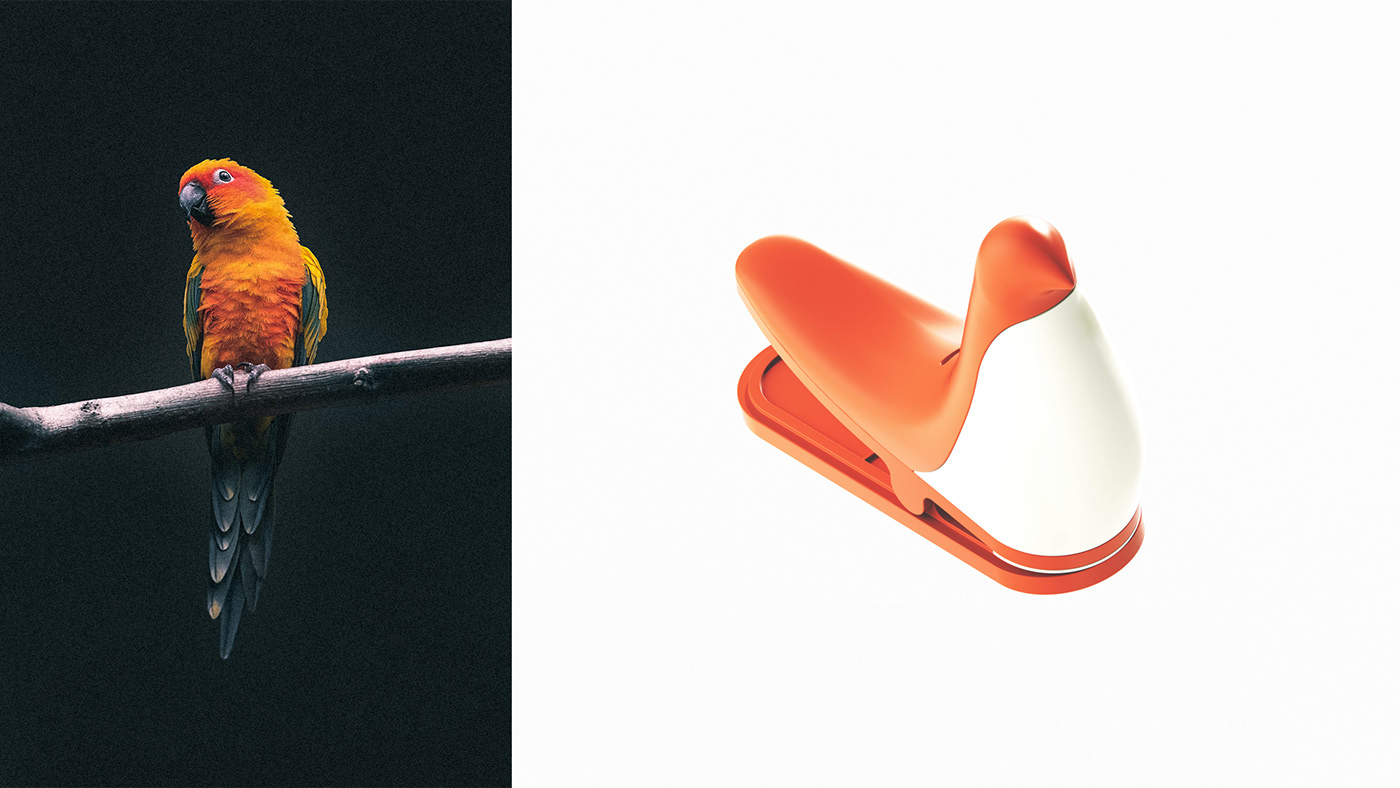 Joonhyeok Heo，Junyoung Jang，CLIPPY，Mood Lamp，bionics，product design，