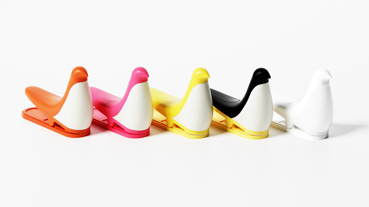 Joonhyeok Heo，Junyoung Jang，CLIPPY，Mood Lamp，bionics，product design，