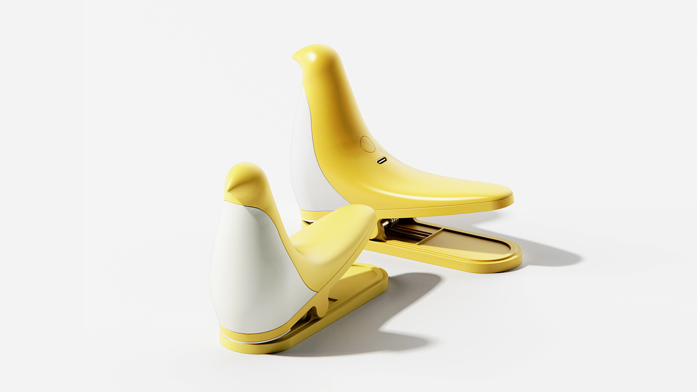 Joonhyeok Heo，Junyoung Jang，CLIPPY，Mood Lamp，bionics，product design，