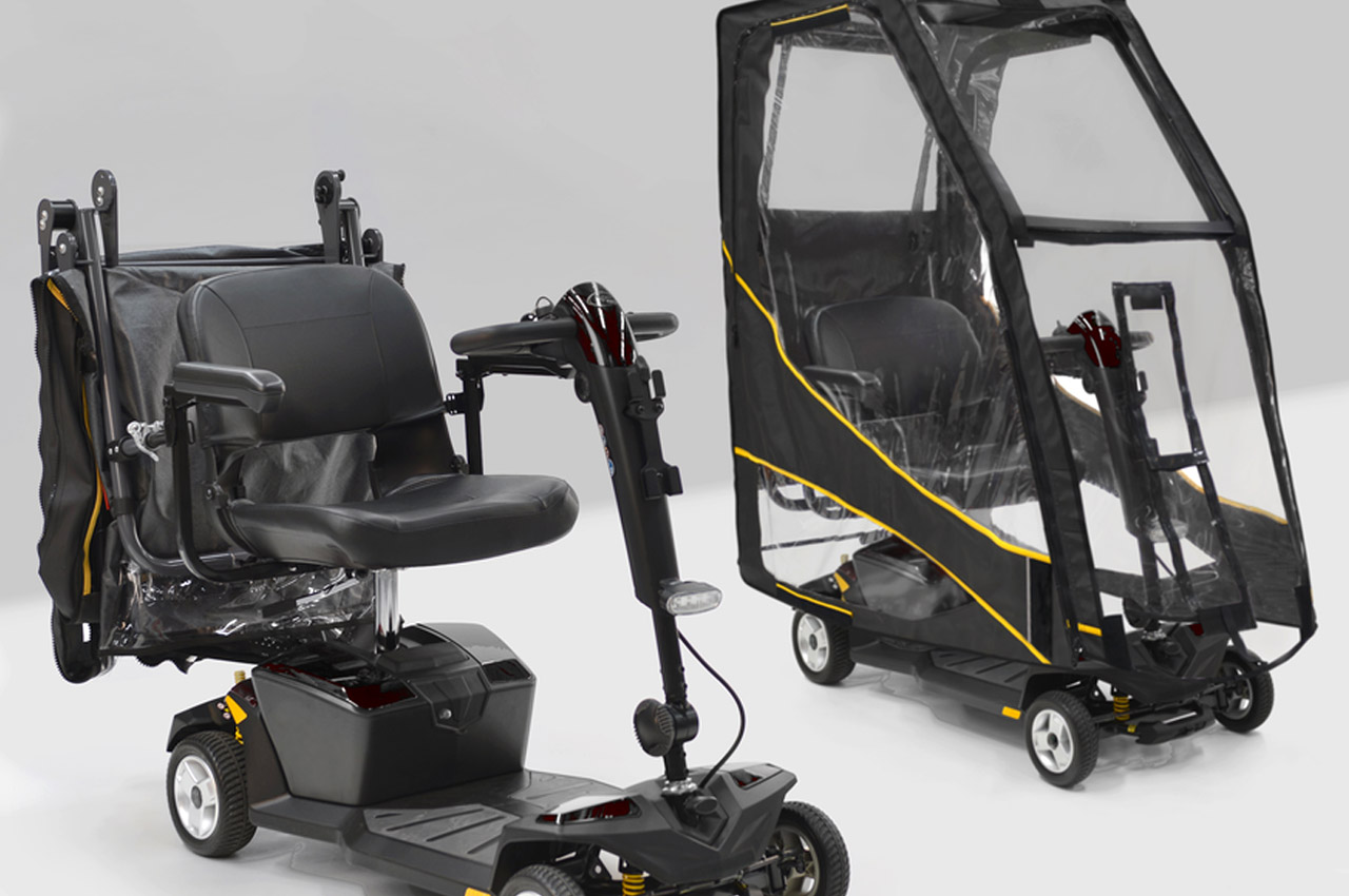 Scooter，Design，product design，vehicle，Canopy，Foldable，