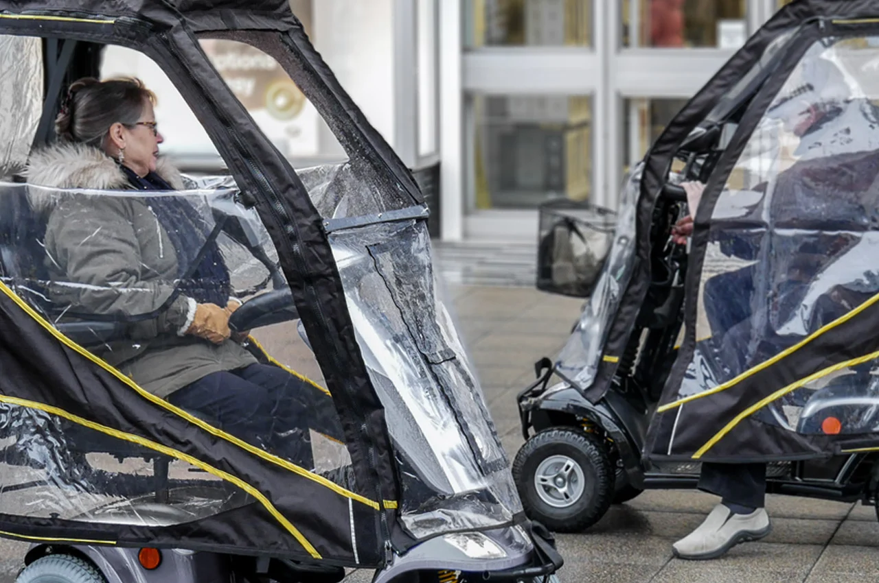 Scooter，Design，product design，vehicle，Canopy，Foldable，