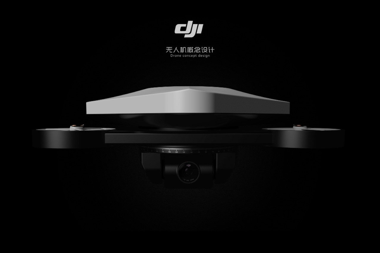 Dajiang HiTop，Concept UAV，Three-axis aircraft，product design，Spade Design，