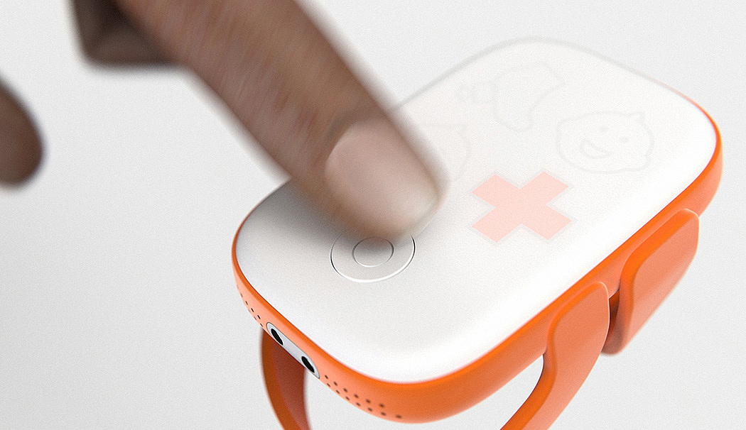 Chris Barnes，Wearable Health Monitor，Little I，low cost，Durable design，
