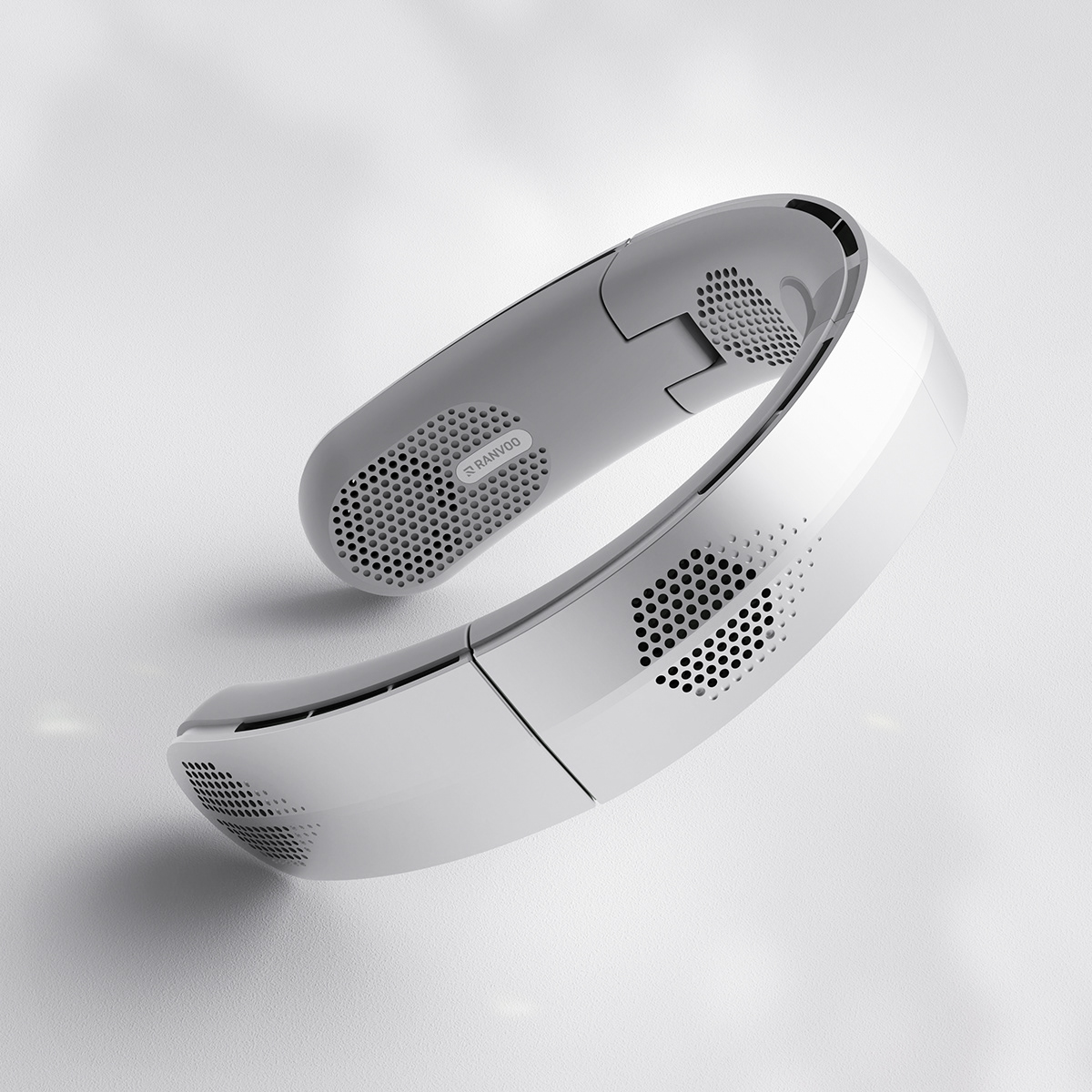 Electric fan，At the neckline，neckband，Metal，