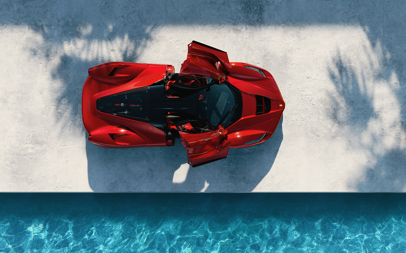 Sports car，CG scenario，Laferrari，f1，