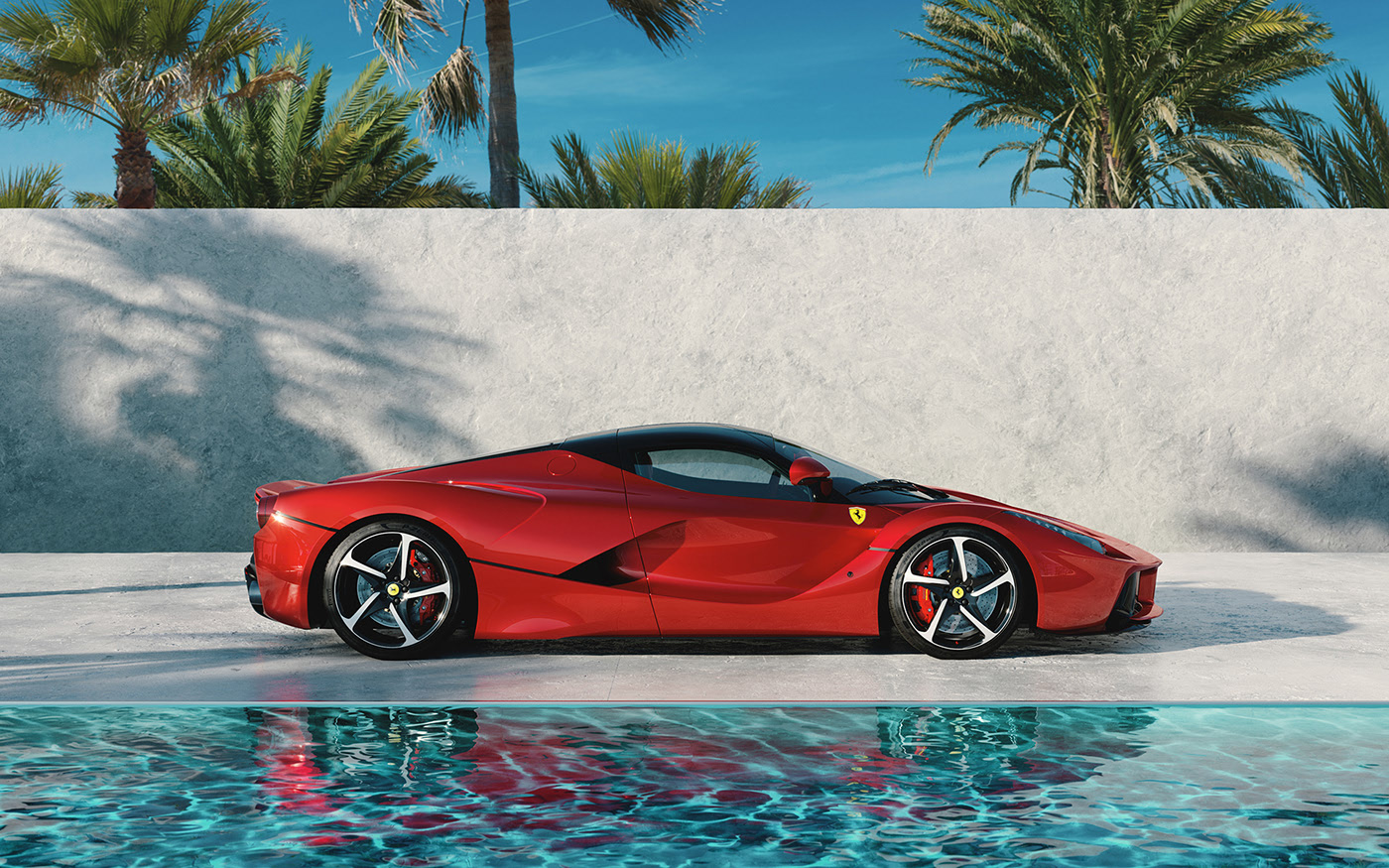 Sports car，CG scenario，Laferrari，f1，