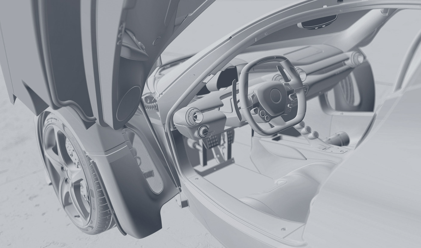 Sports car，CG scenario，Laferrari，f1，