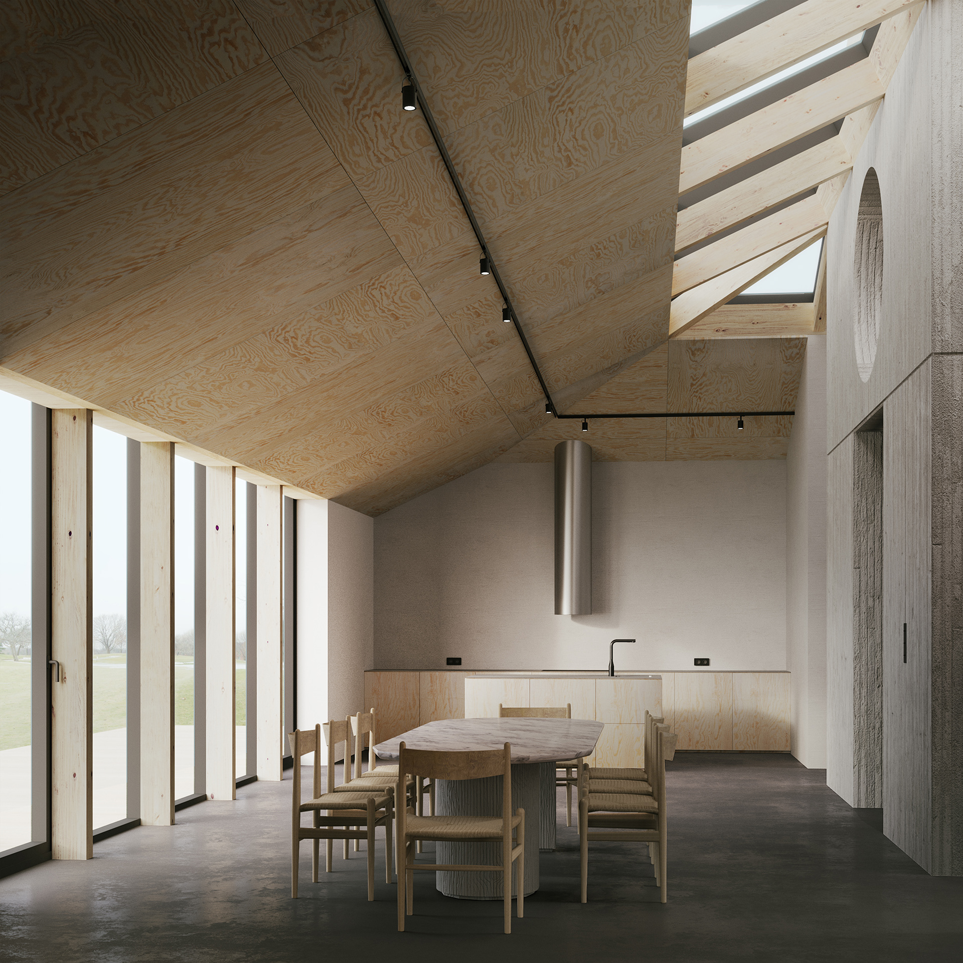 KATARSIS AB，villa，Architectural design，Minimalist design ，