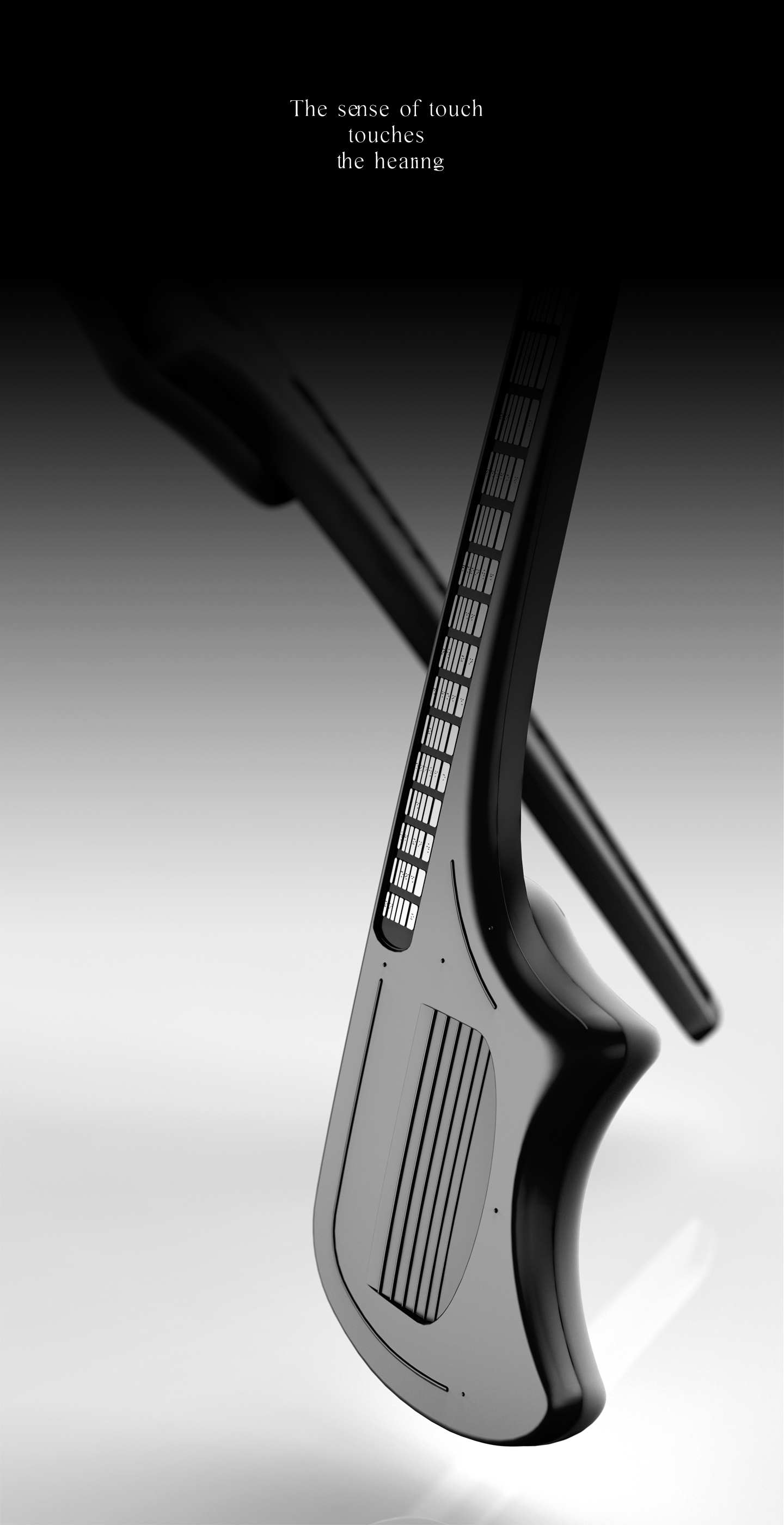 guitar，Electronic guitar，visually impaired ，Musical Instruments，voice，product design，