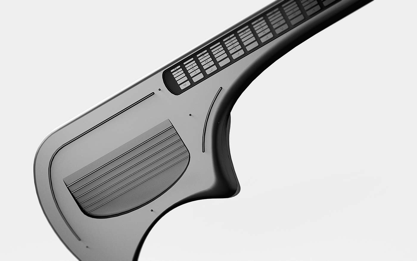 guitar，Electronic guitar，visually impaired ，Musical Instruments，voice，product design，