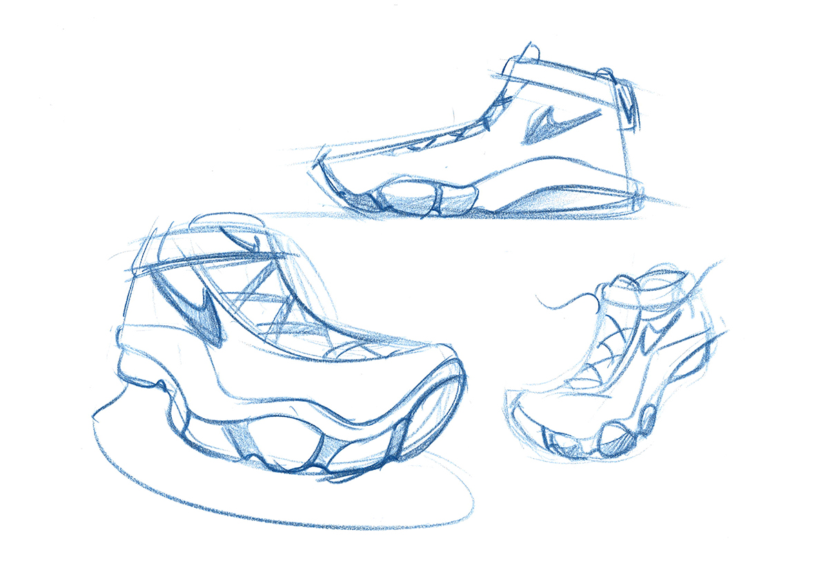 Hand drawn，Design sketch，Product renderings，