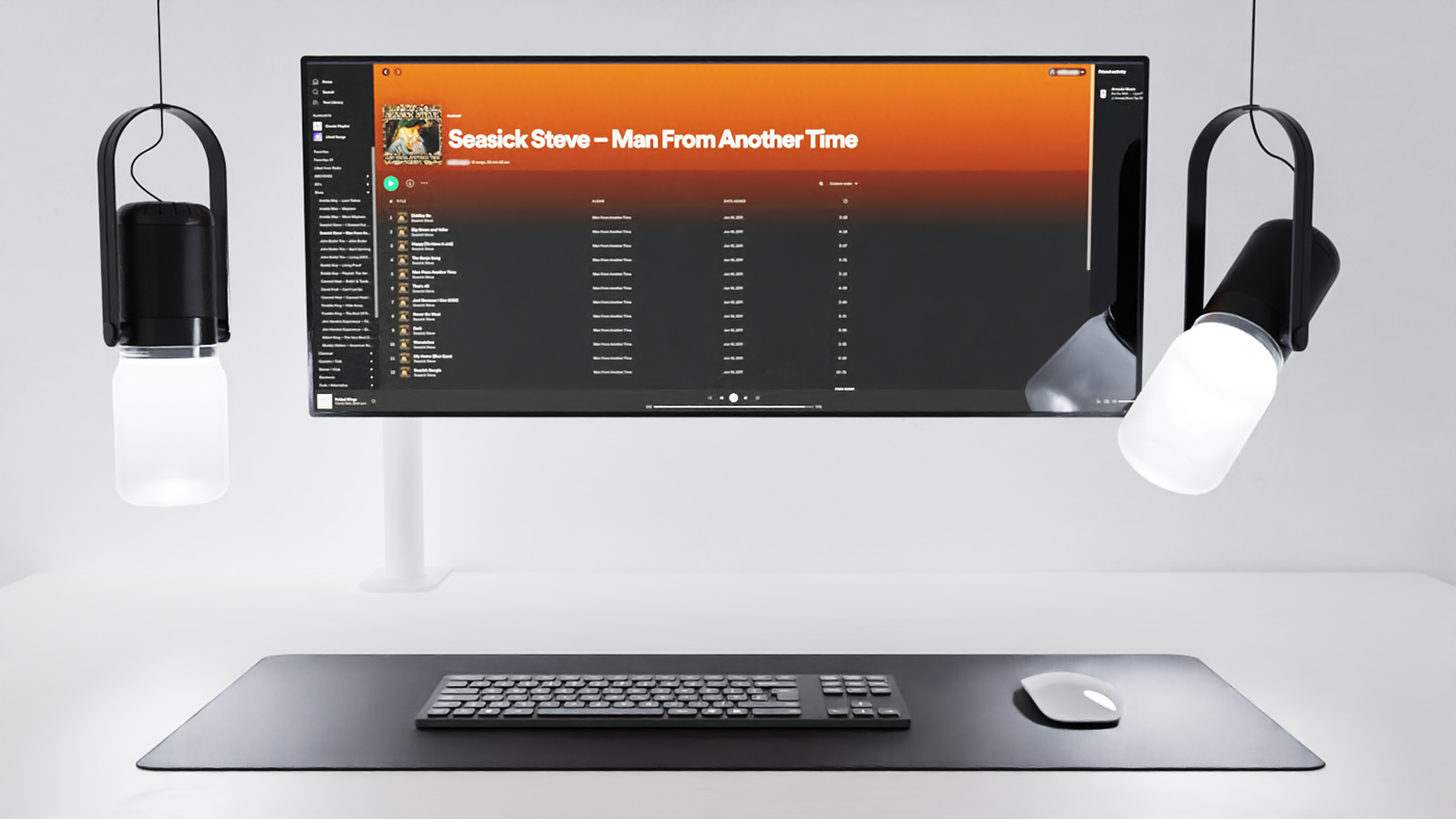 loudspeaker box，Mik，product design，lighting，Spotlight technology，