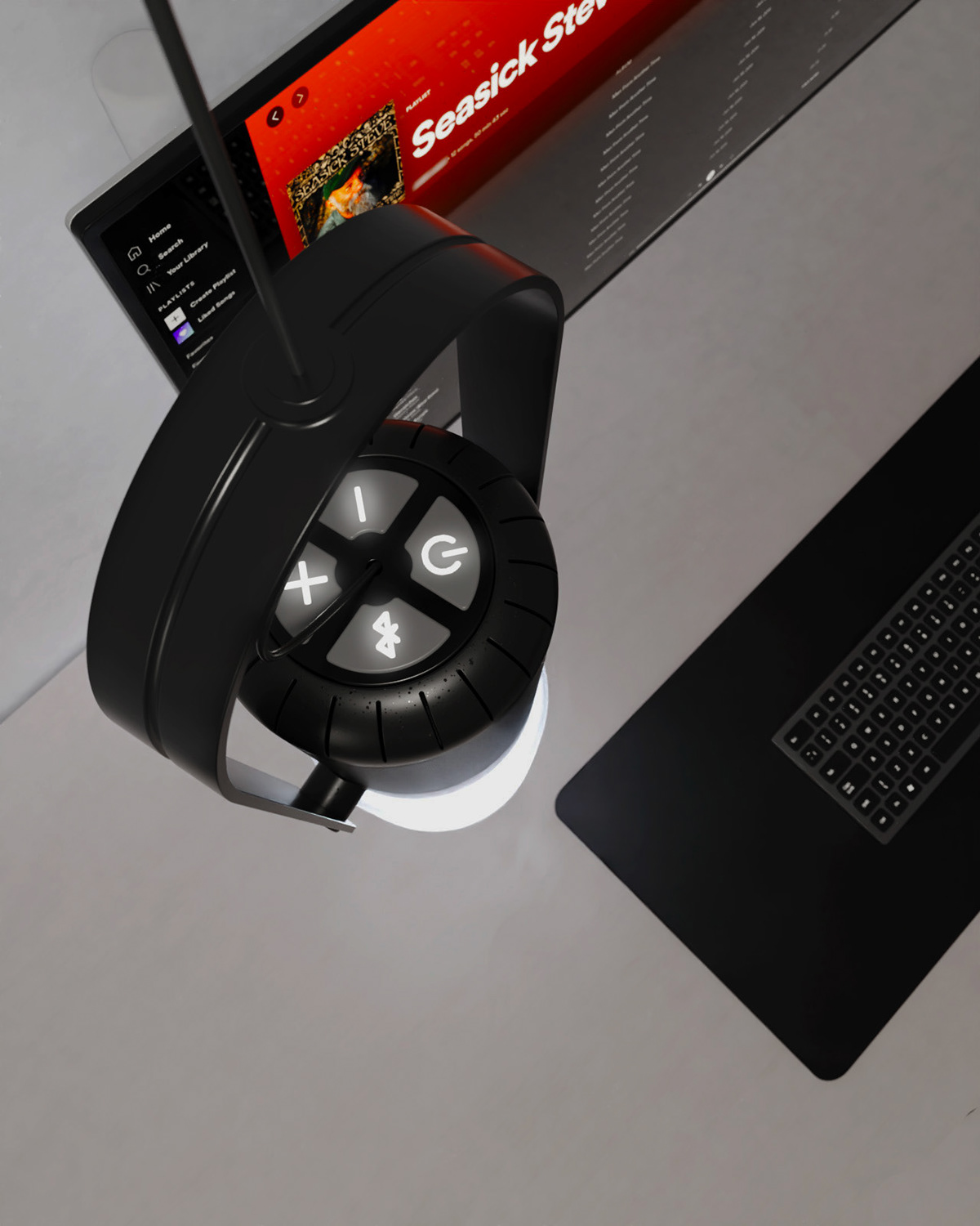 loudspeaker box，Mik，product design，lighting，Spotlight technology，