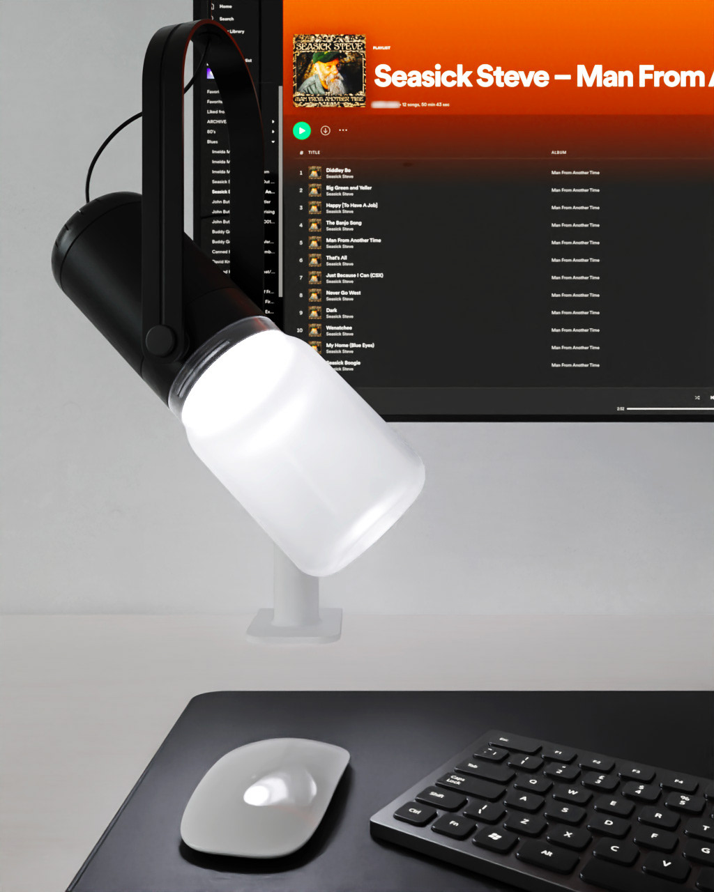 loudspeaker box，Mik，product design，lighting，Spotlight technology，