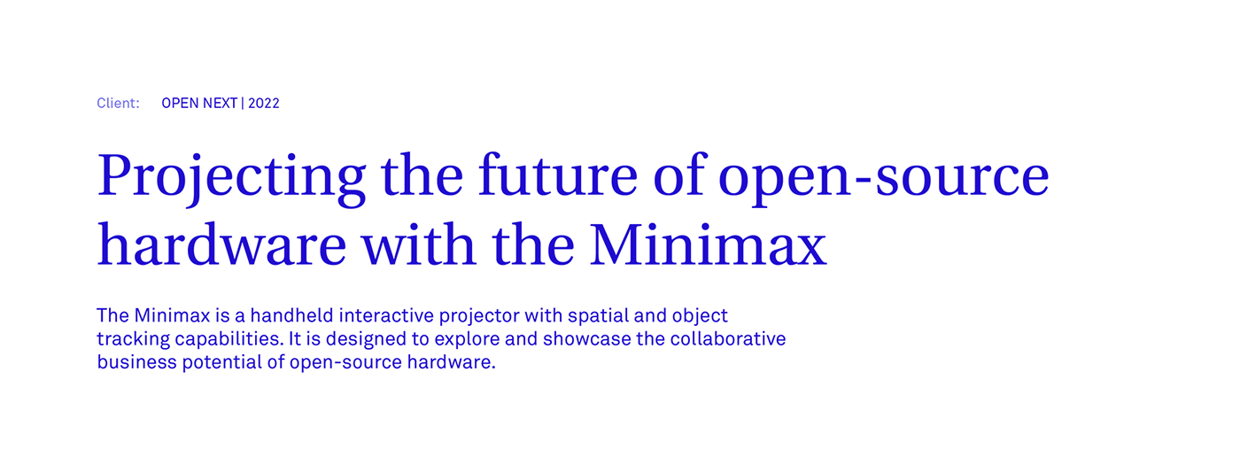 ar，hold，Minimax，industrial design，