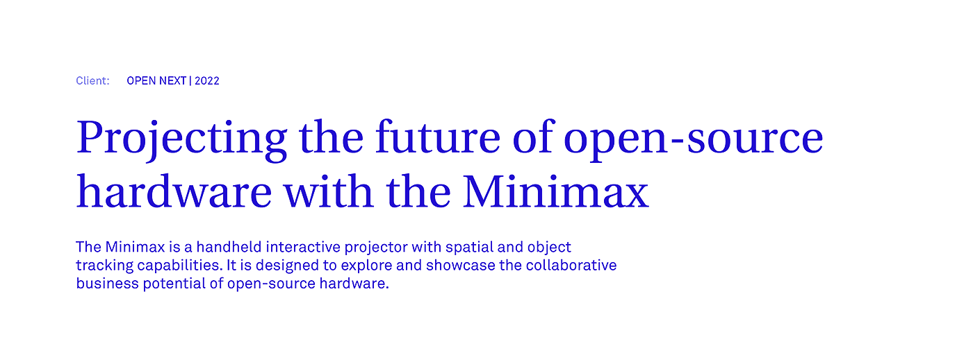 ar，hold，Minimax，industrial design，