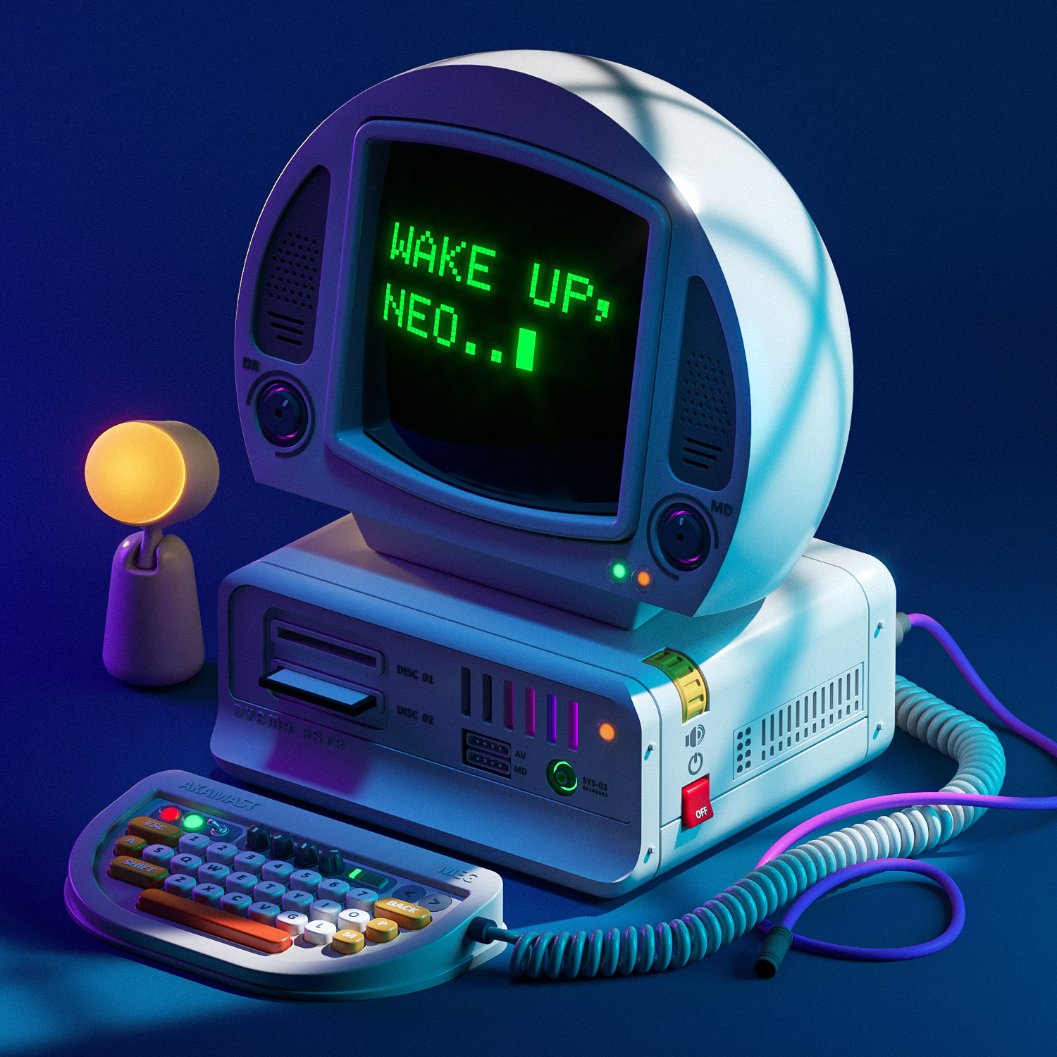3d，cgi，Retro，