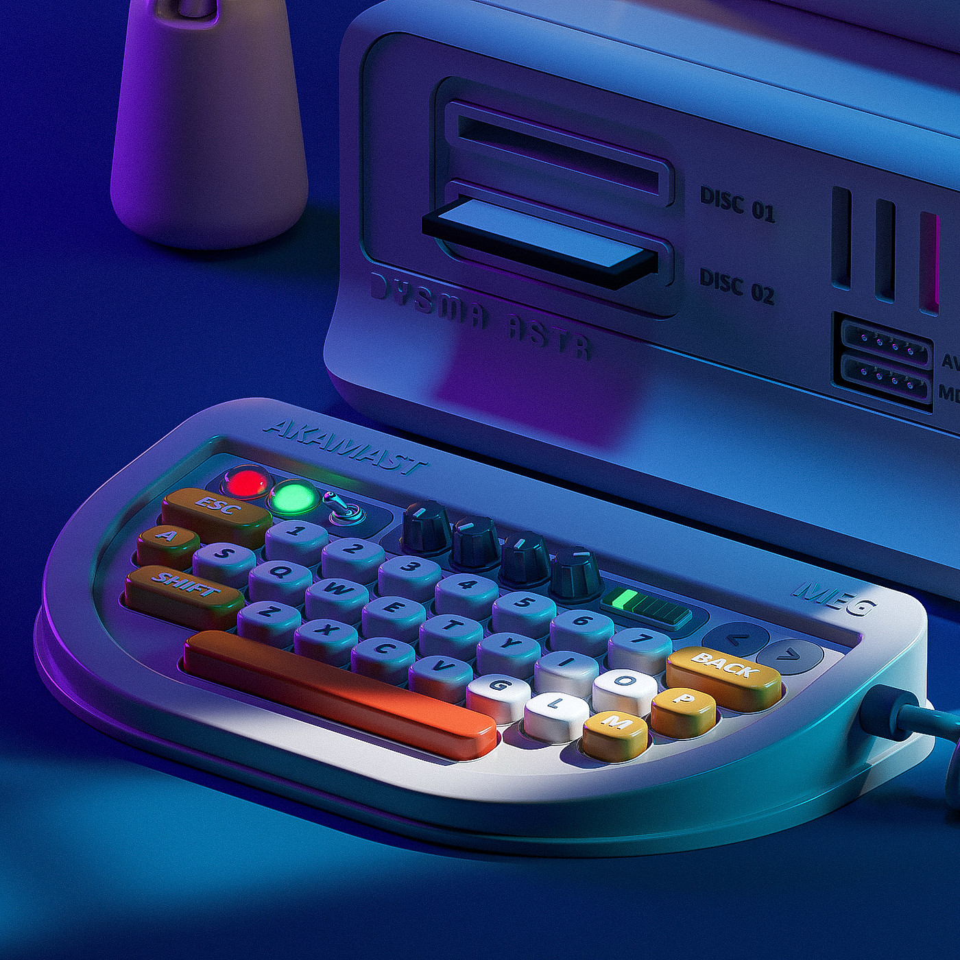 3d，cgi，Retro，