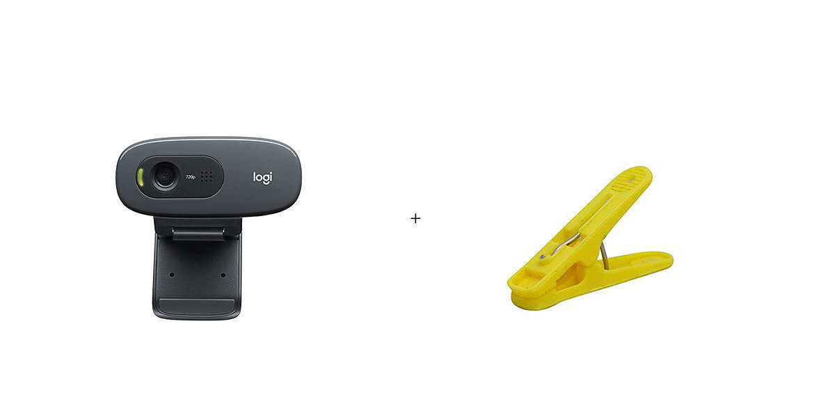 Webcam，product design，Clipp，Minimalism，Logitech，