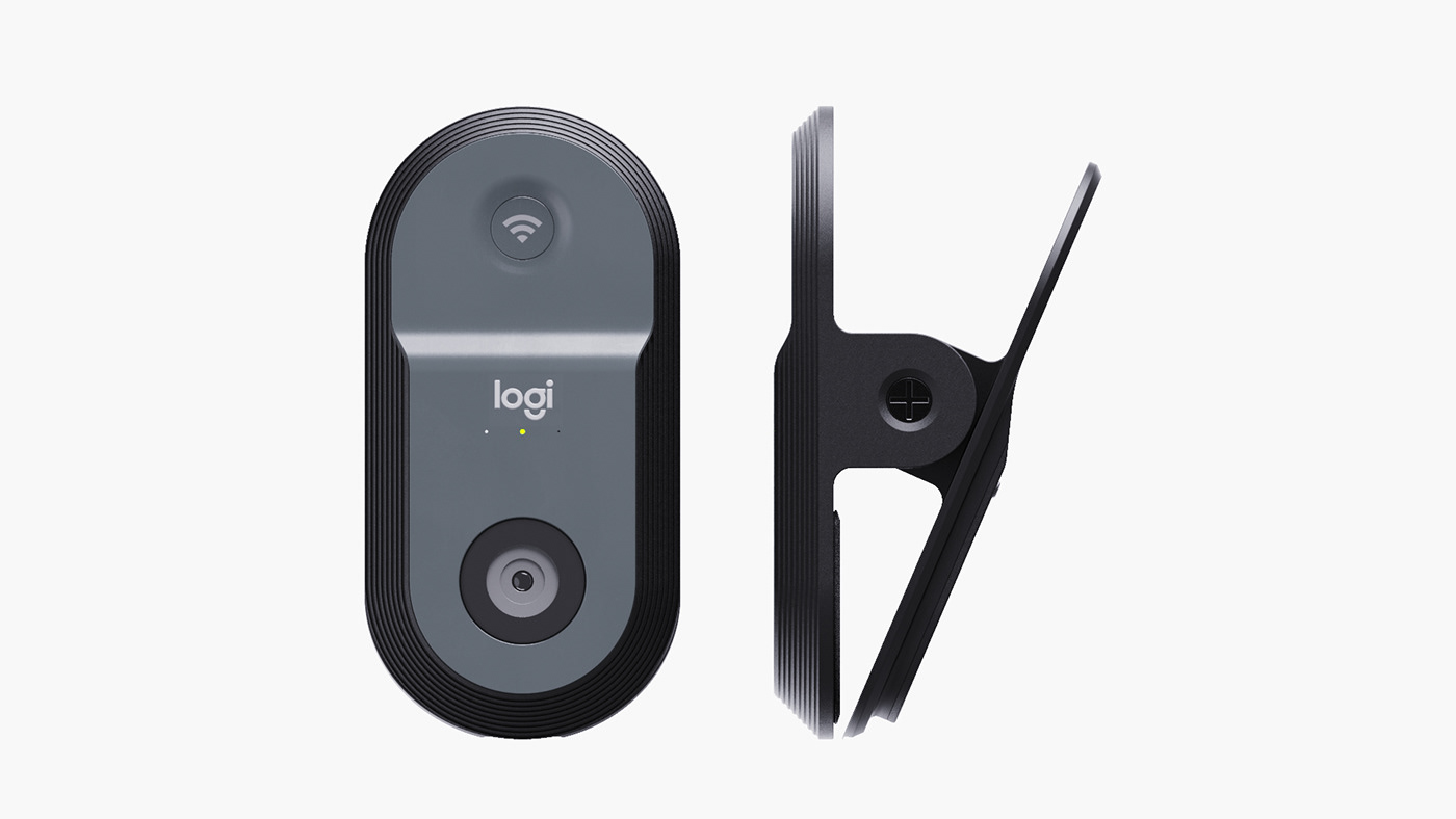 Webcam，product design，Clipp，Minimalism，Logitech，