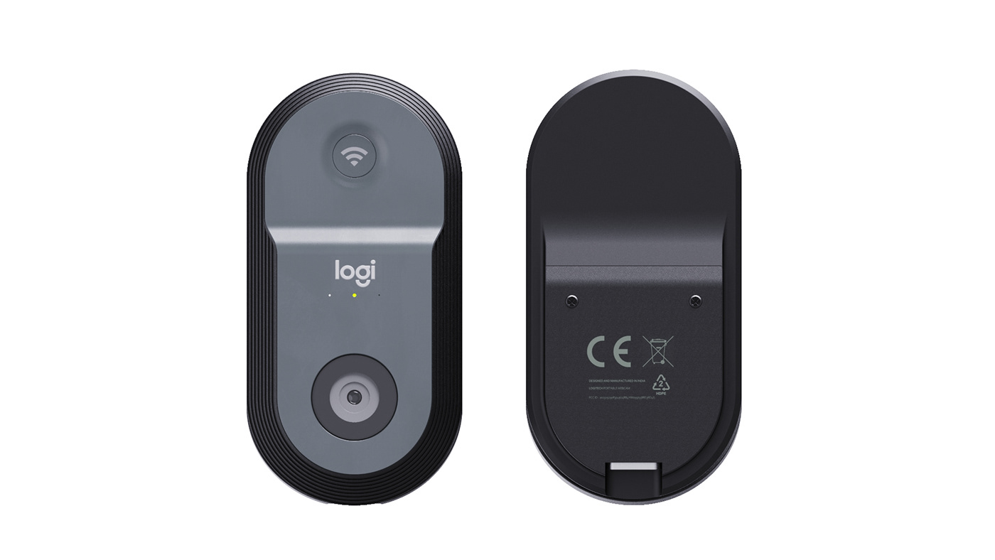 Webcam，product design，Clipp，Minimalism，Logitech，
