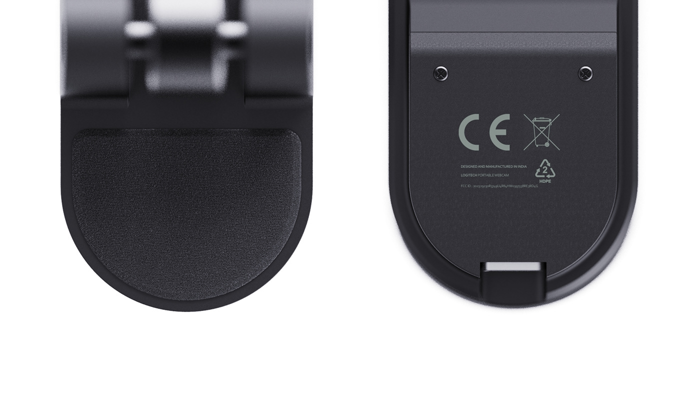 Webcam，product design，Clipp，Minimalism，Logitech，