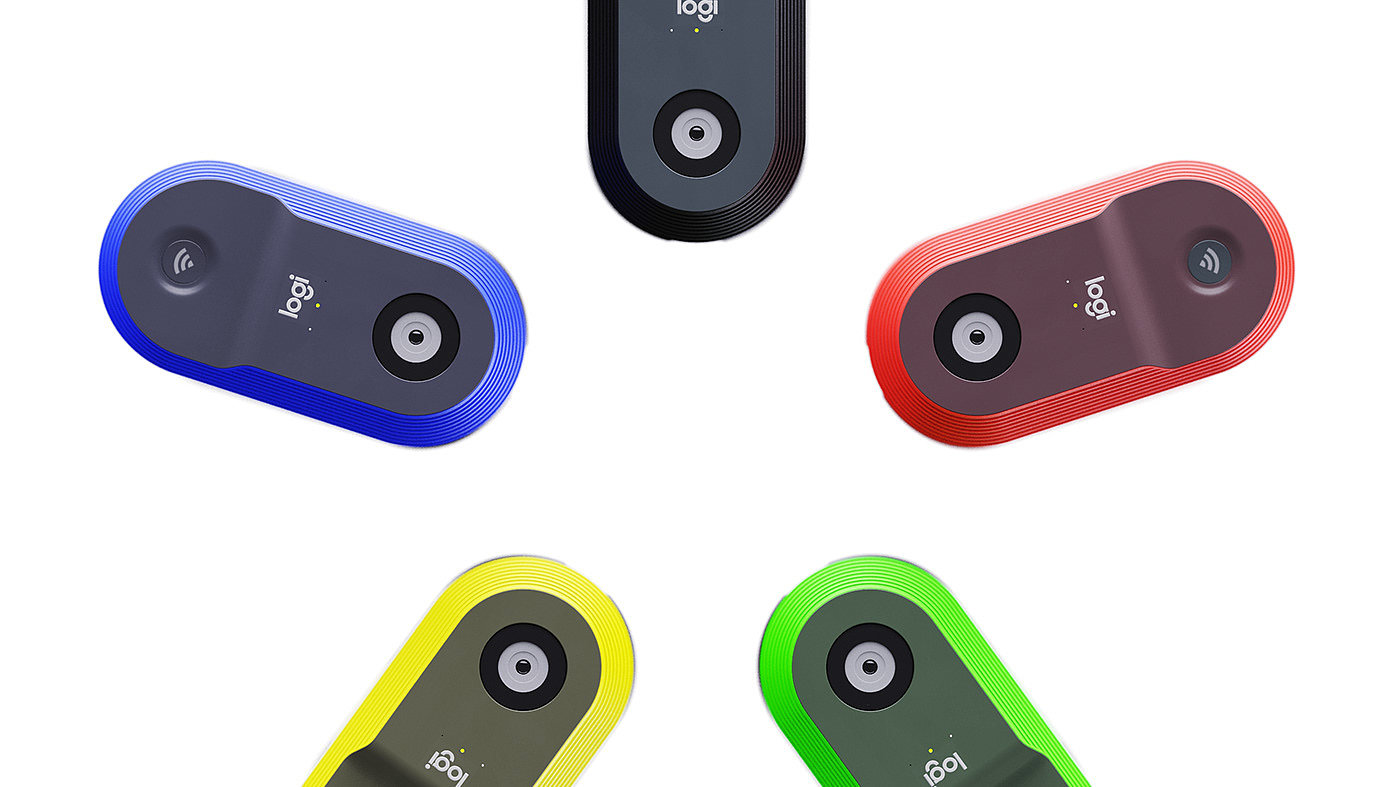 Webcam，product design，Clipp，Minimalism，Logitech，