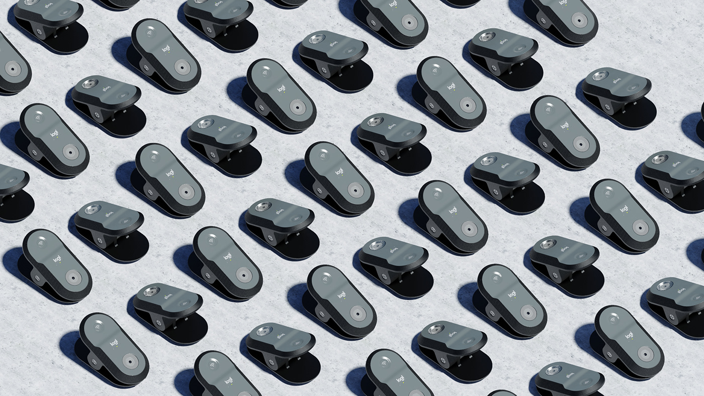 Webcam，product design，Clipp，Minimalism，Logitech，