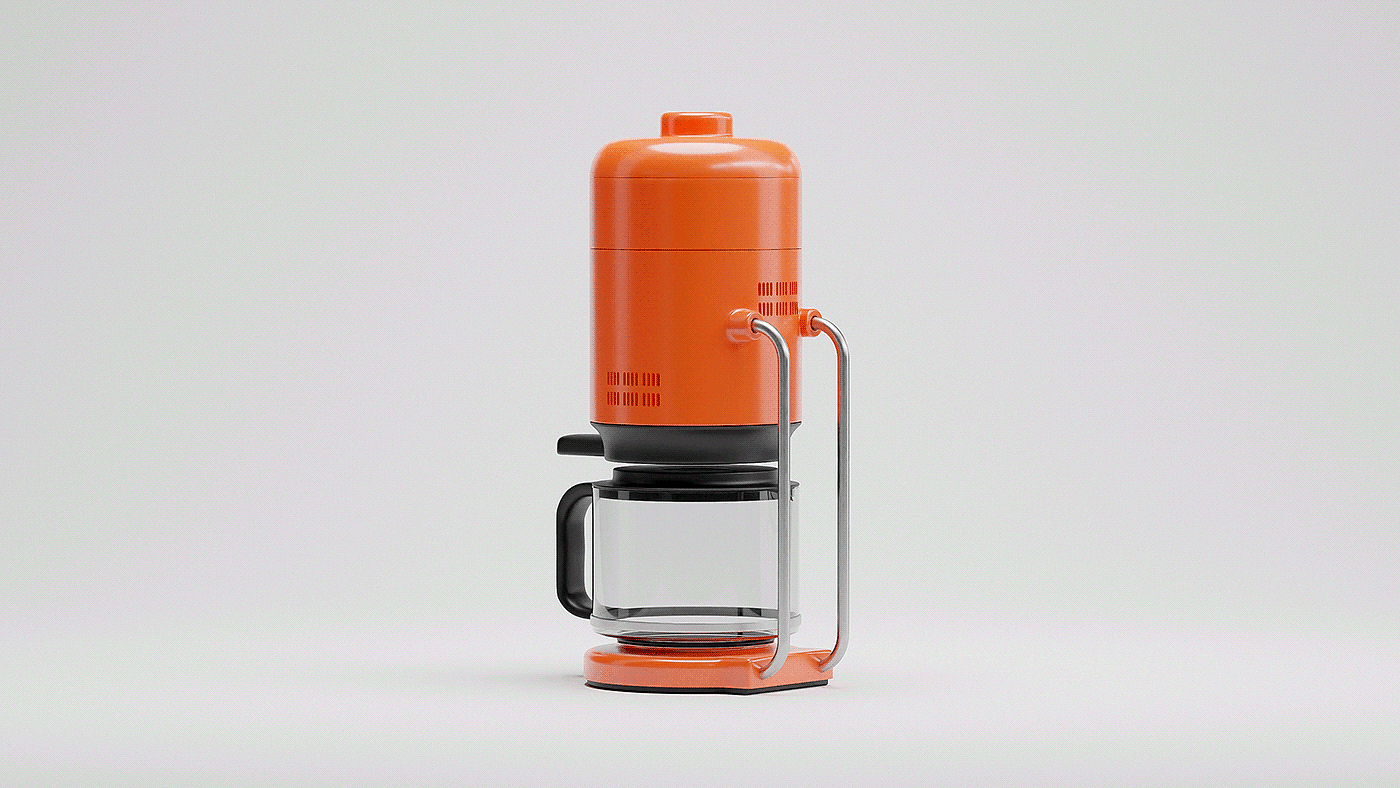 Coffee machine，3d，cgi，Bolang，3D modeling，Render，