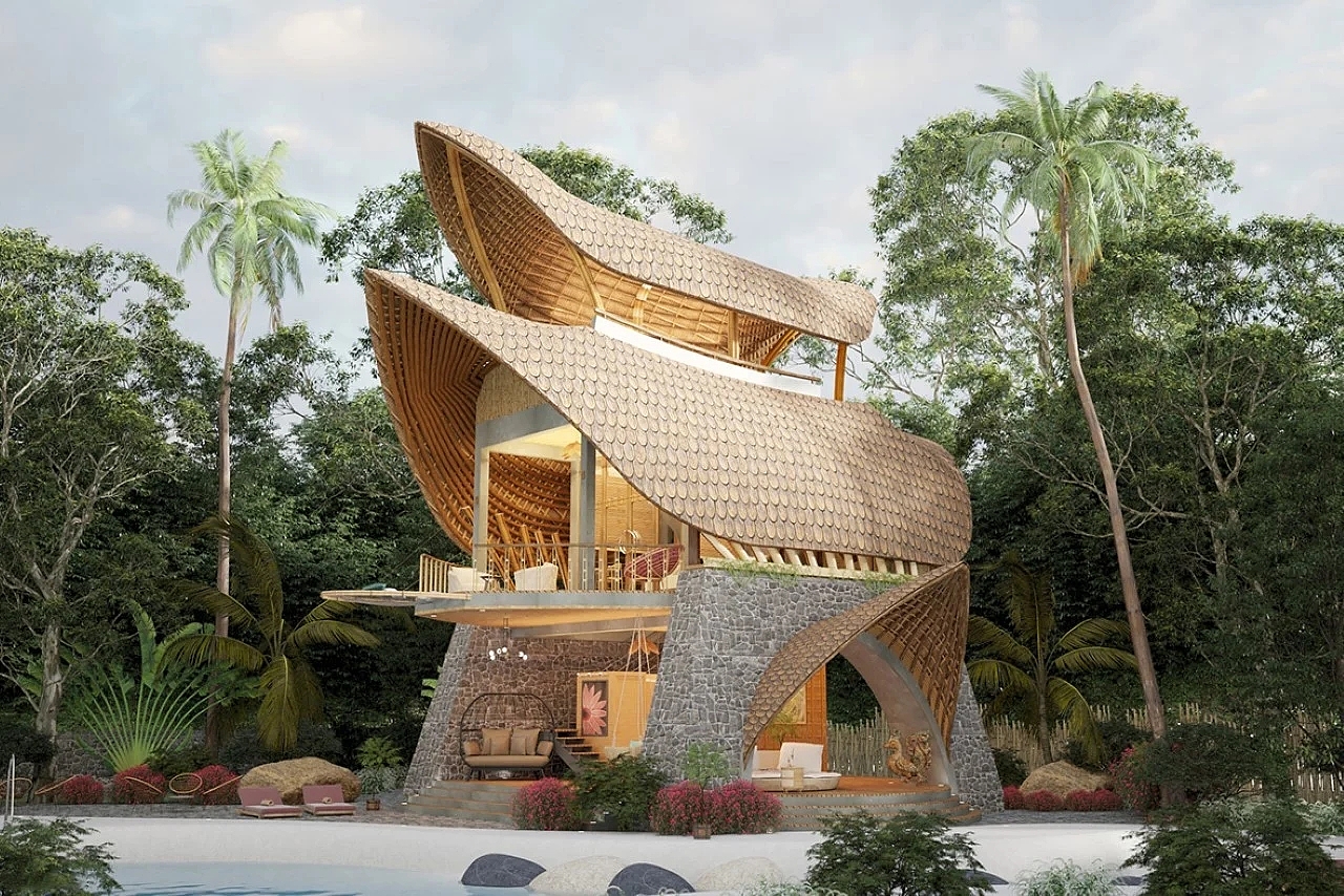 Bali，Seaside villa，modularization，