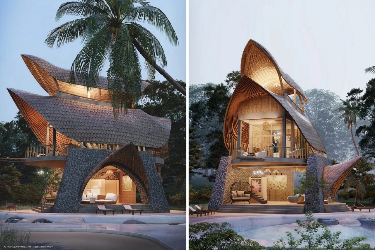 Bali，Seaside villa，modularization，