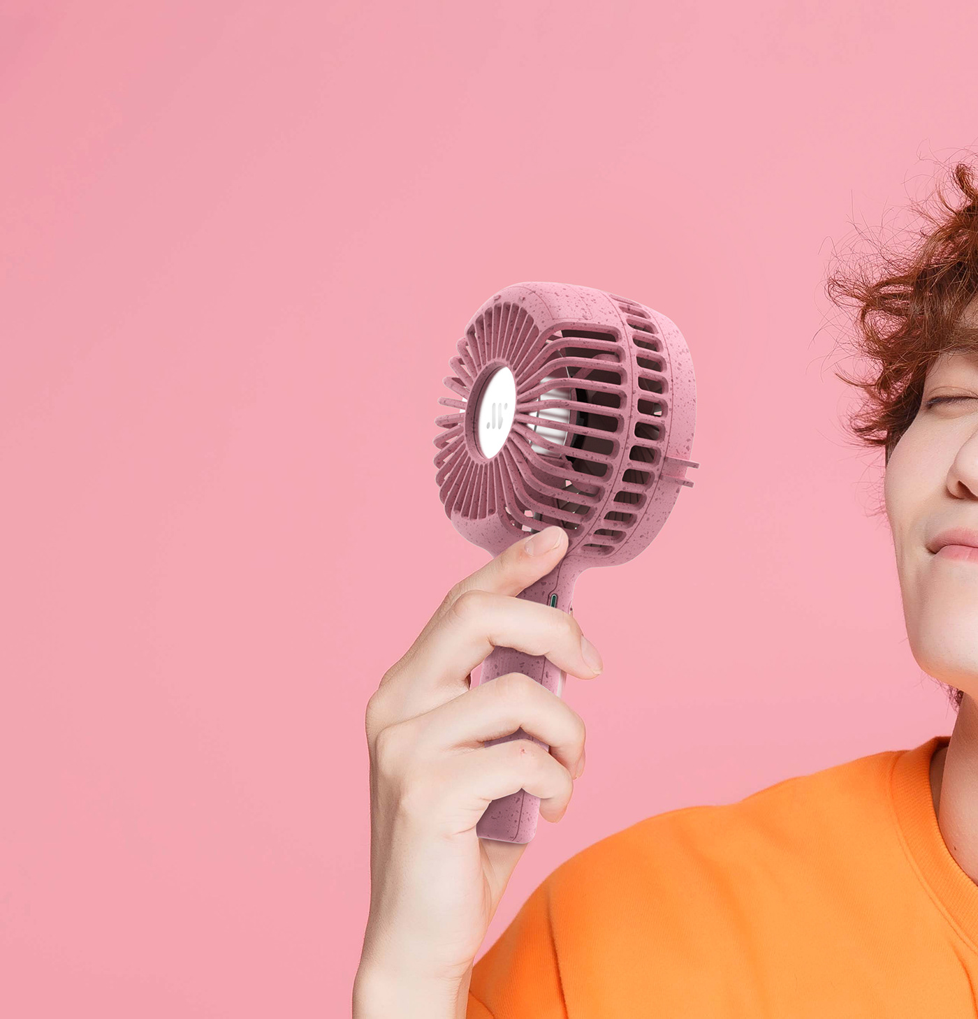 Convene fan，hold，Appearance design，