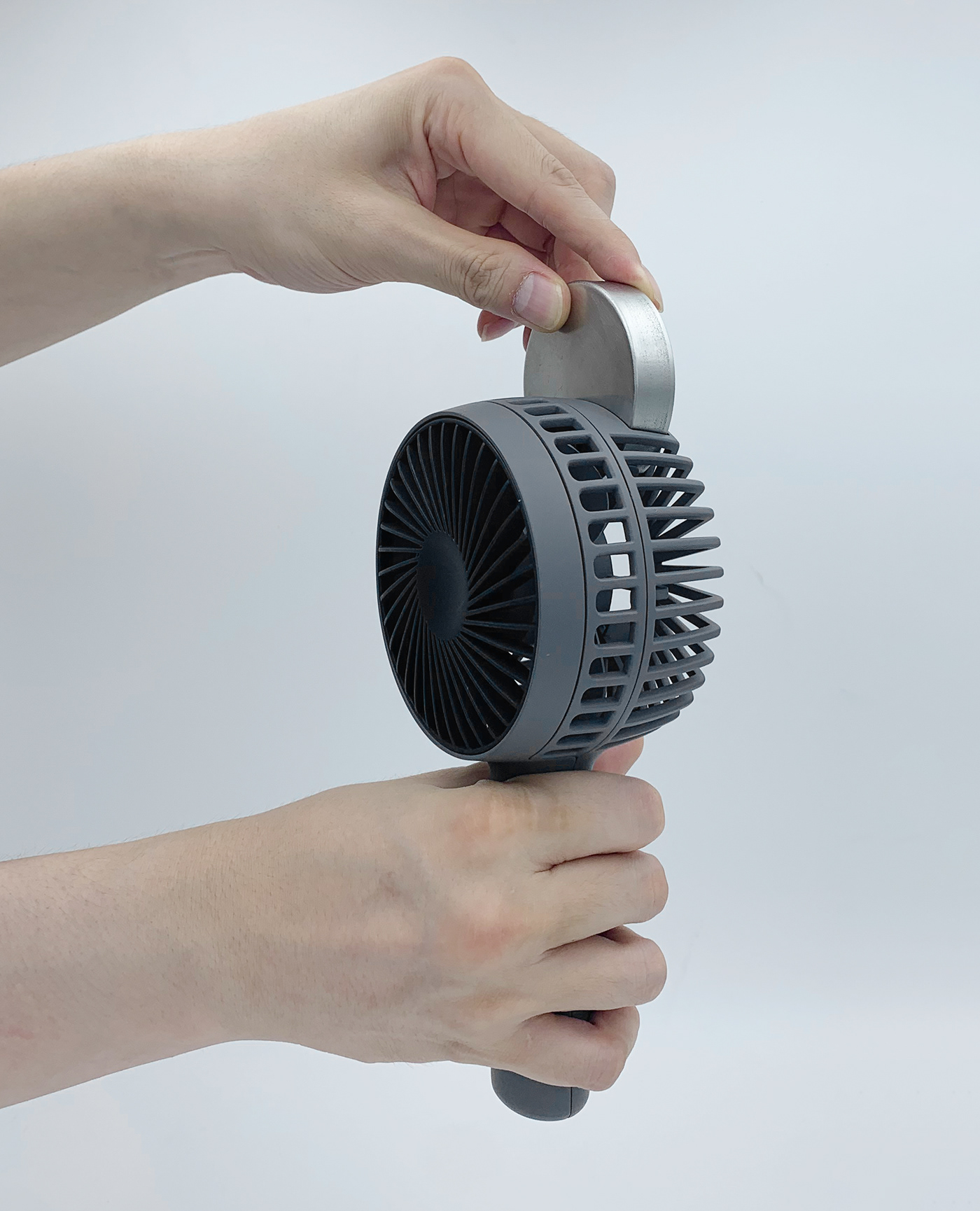 Convene fan，hold，Appearance design，