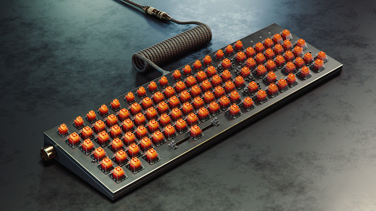 Mechanical keyboard，conceptual design，Appearance design，