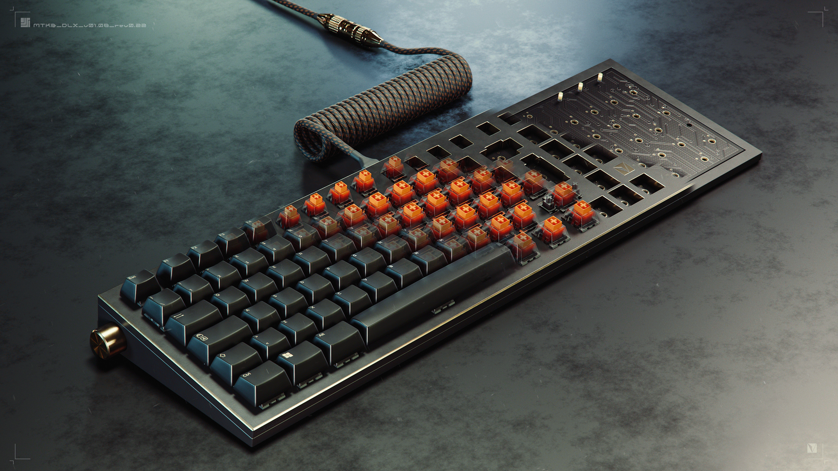 Mechanical keyboard，conceptual design，Appearance design，