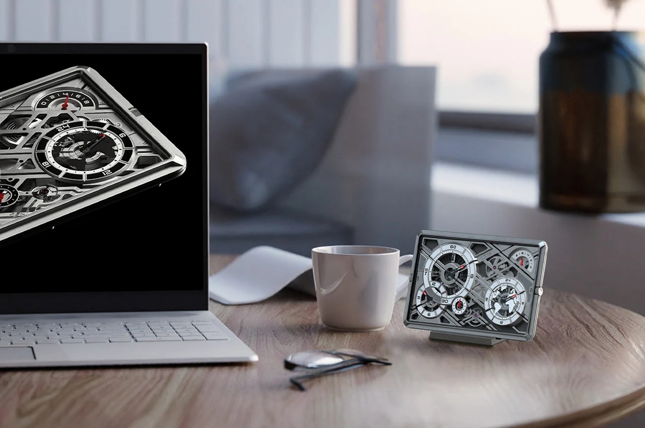 Hollowed out，Art，product design，Pocket Watch，