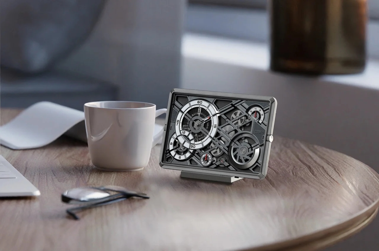 Hollowed out，Art，product design，Pocket Watch，