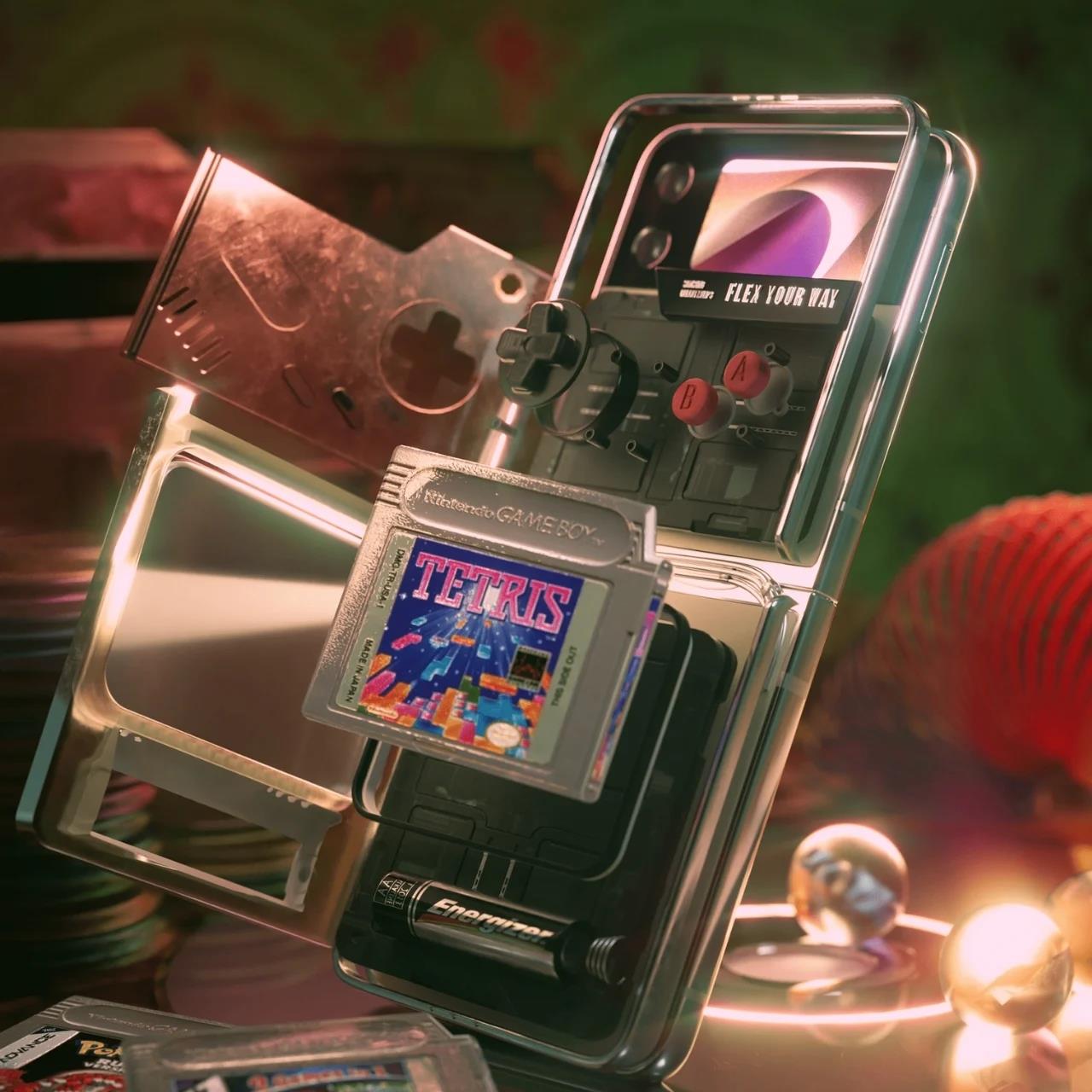 Galaxy Z Flip 3，samsung，Appearance design，Mobile phone shell，