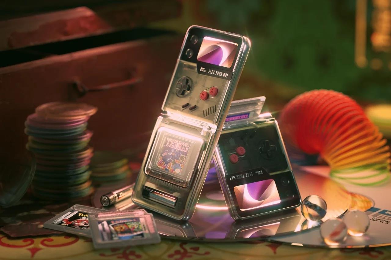 Galaxy Z Flip 3，samsung，Appearance design，Mobile phone shell，